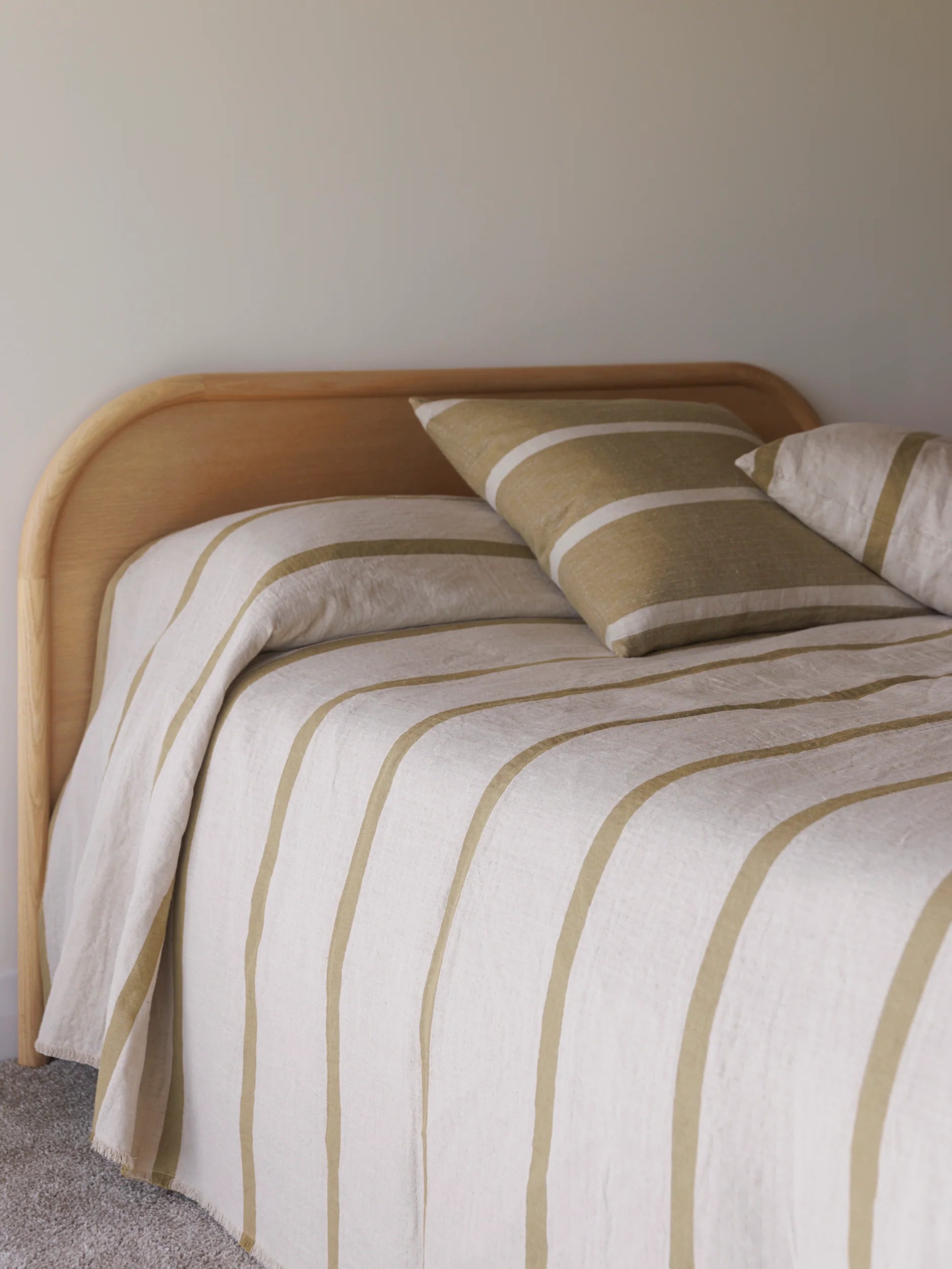 Citta Carnival Bedspread - Natural & Cider