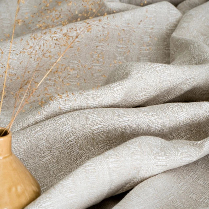 Mungo Cloverleaf Tablecloth - Natural