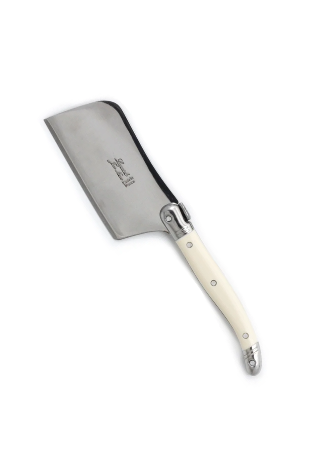 Laguiole Neron Short Cheese Hatchet — Ivory