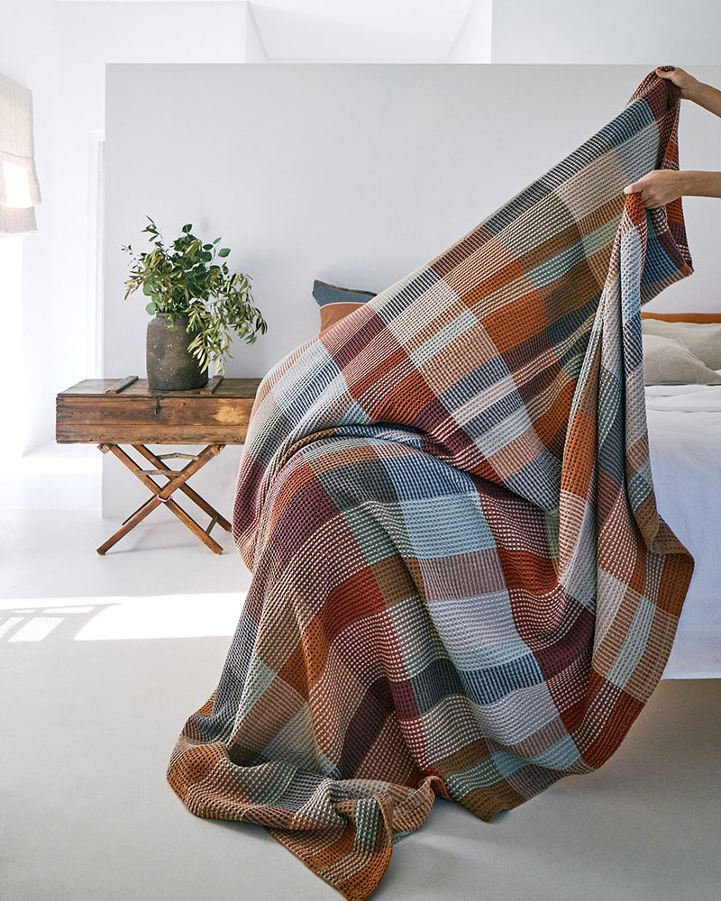 Mungo Vrou-Vrou Blanket - Cedarwood