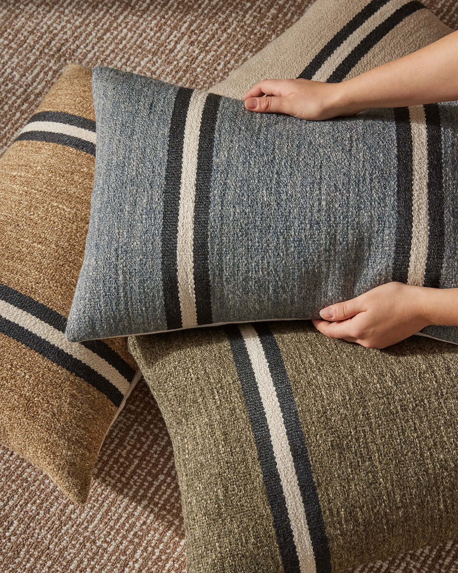 Weave Mila Cushion Cover - Forest
