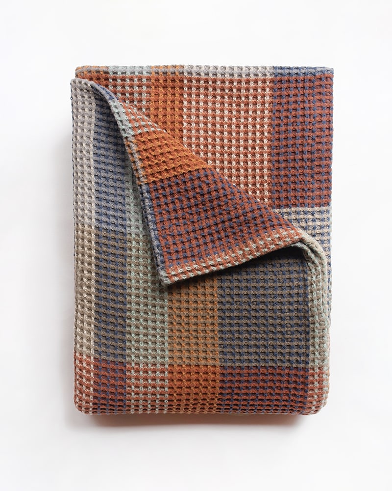 Mungo Vrou-Vrou Blanket - Cedarwood