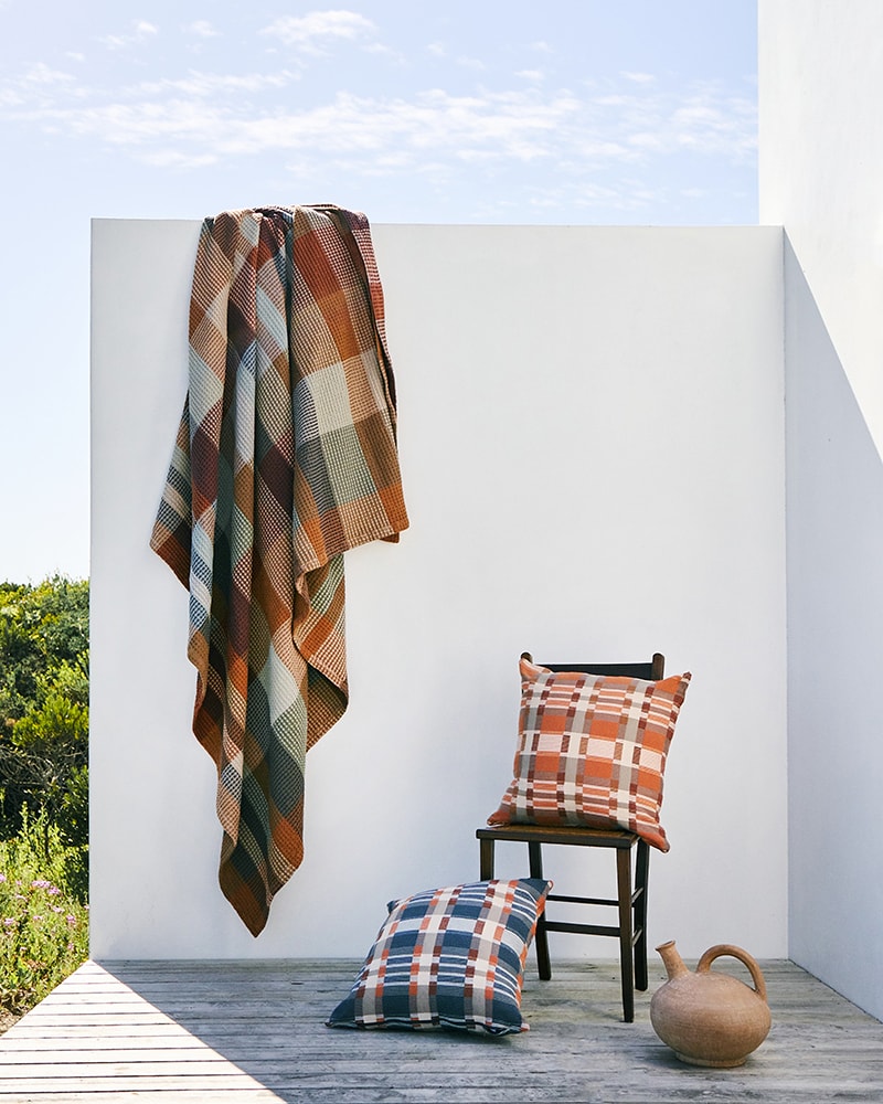 Mungo Vrou-Vrou Blanket - Cedarwood