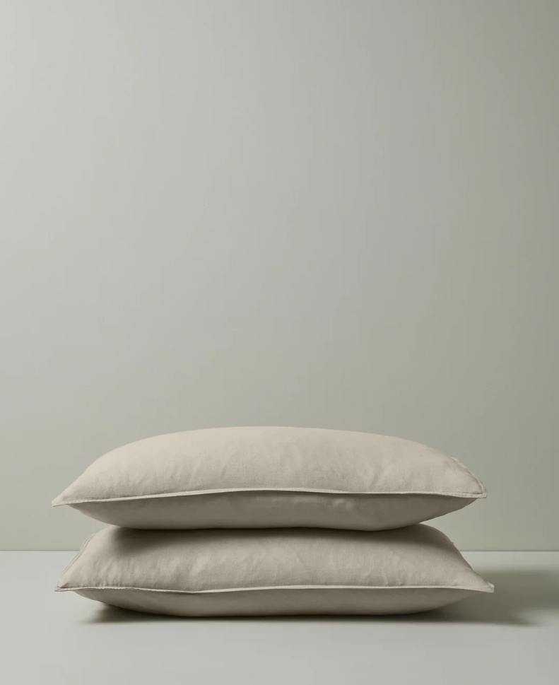 Weave Ravello Pillowcase Set - Bone