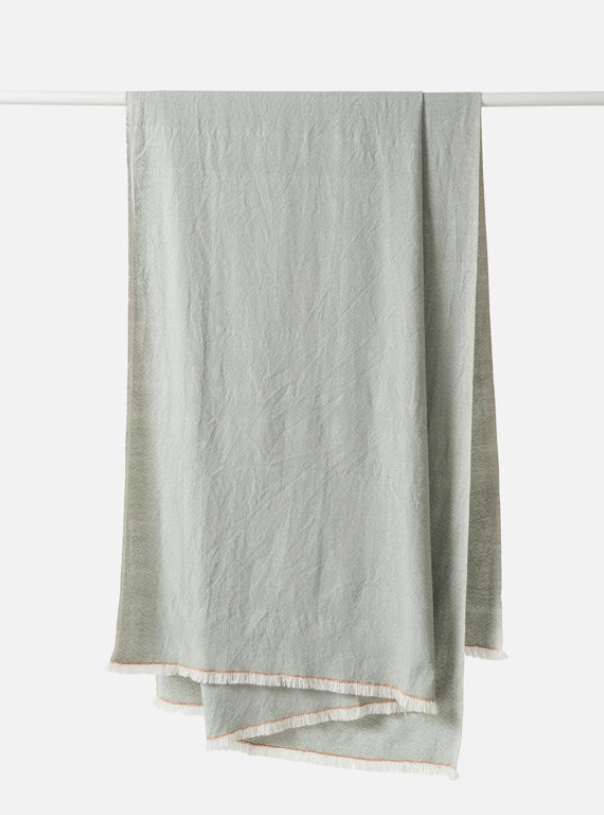 CITTA Morris Throw Cloud/Orange Peel