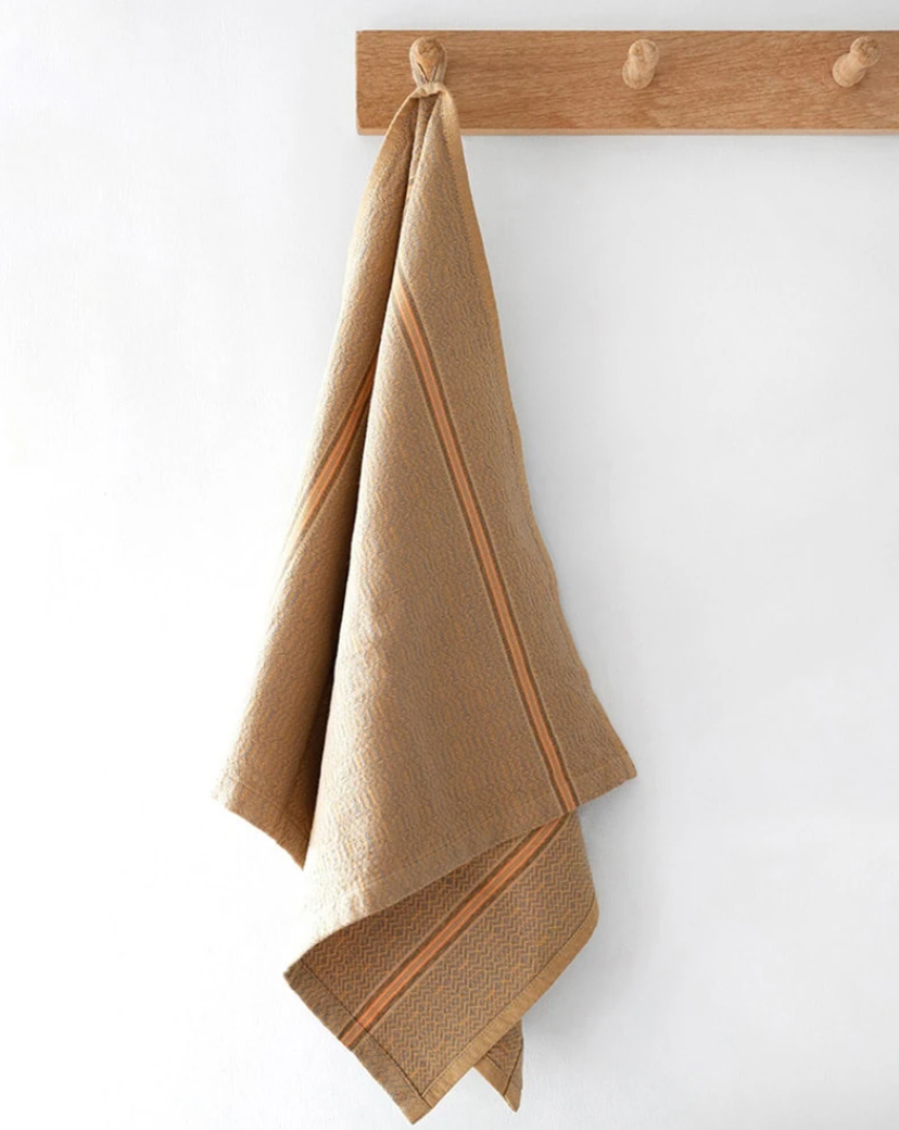 Mungo Boma Kitchen Tea Towel - Cumin