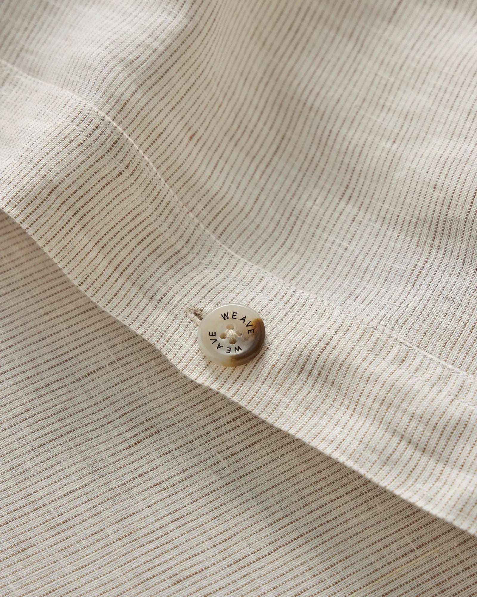 Weave Sova Duvet Cover - Savanna Pinstripe
