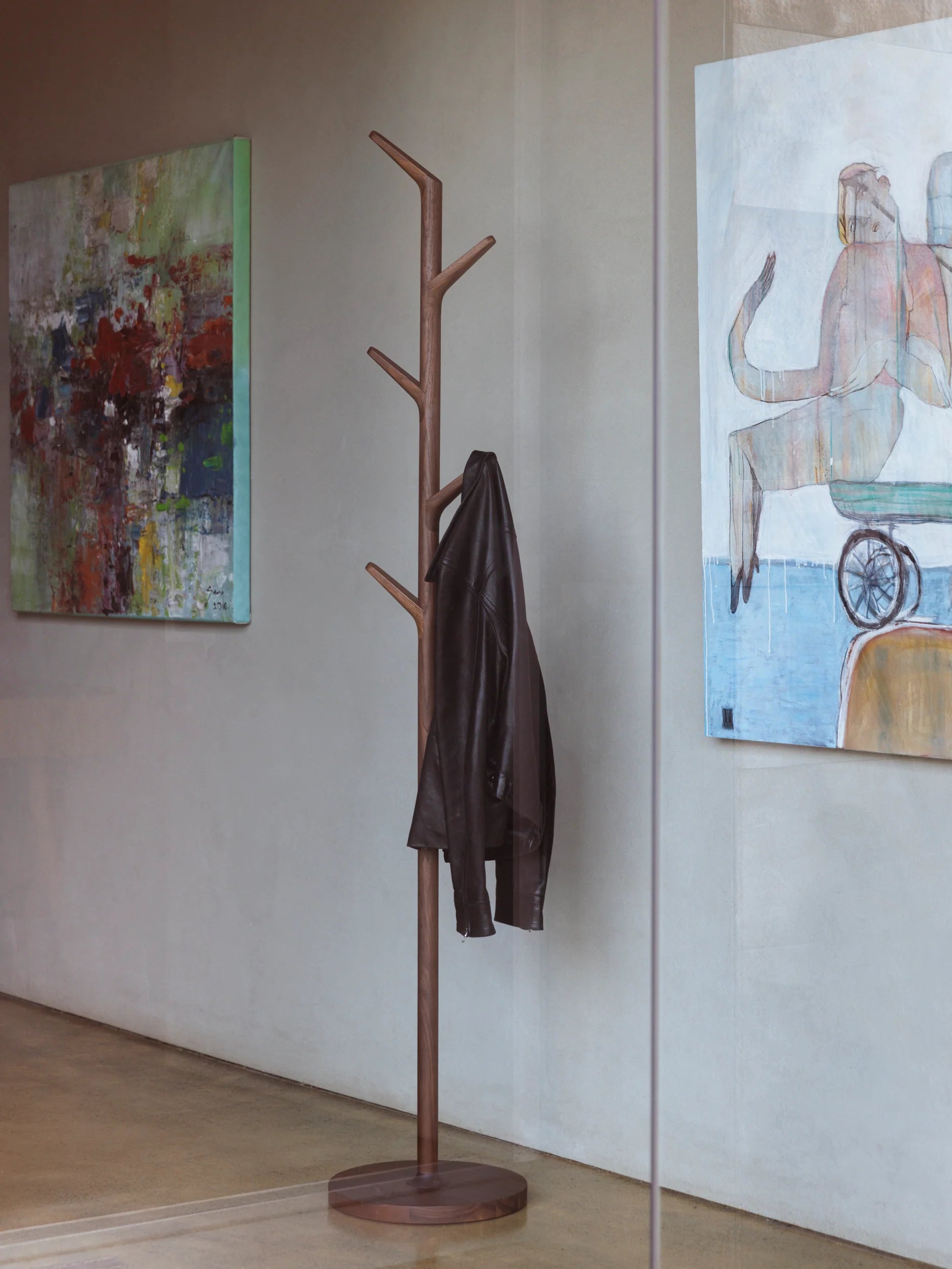 Citta Harakeke Coat Stand - Walnut