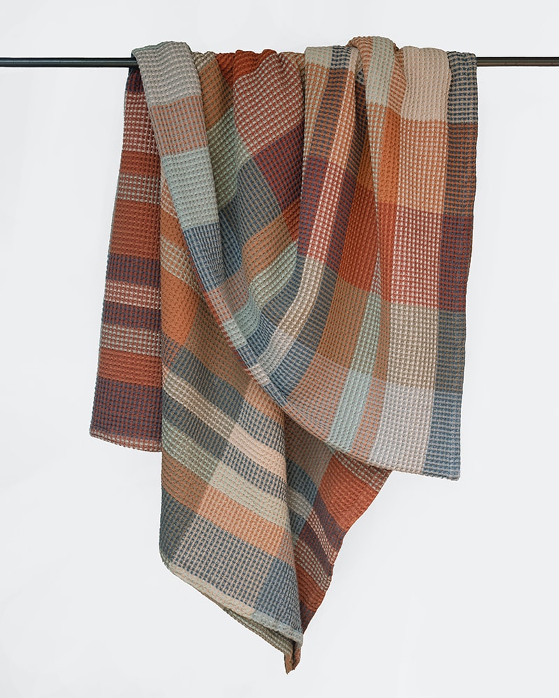 Mungo Vrou-Vrou Blanket - Cedarwood