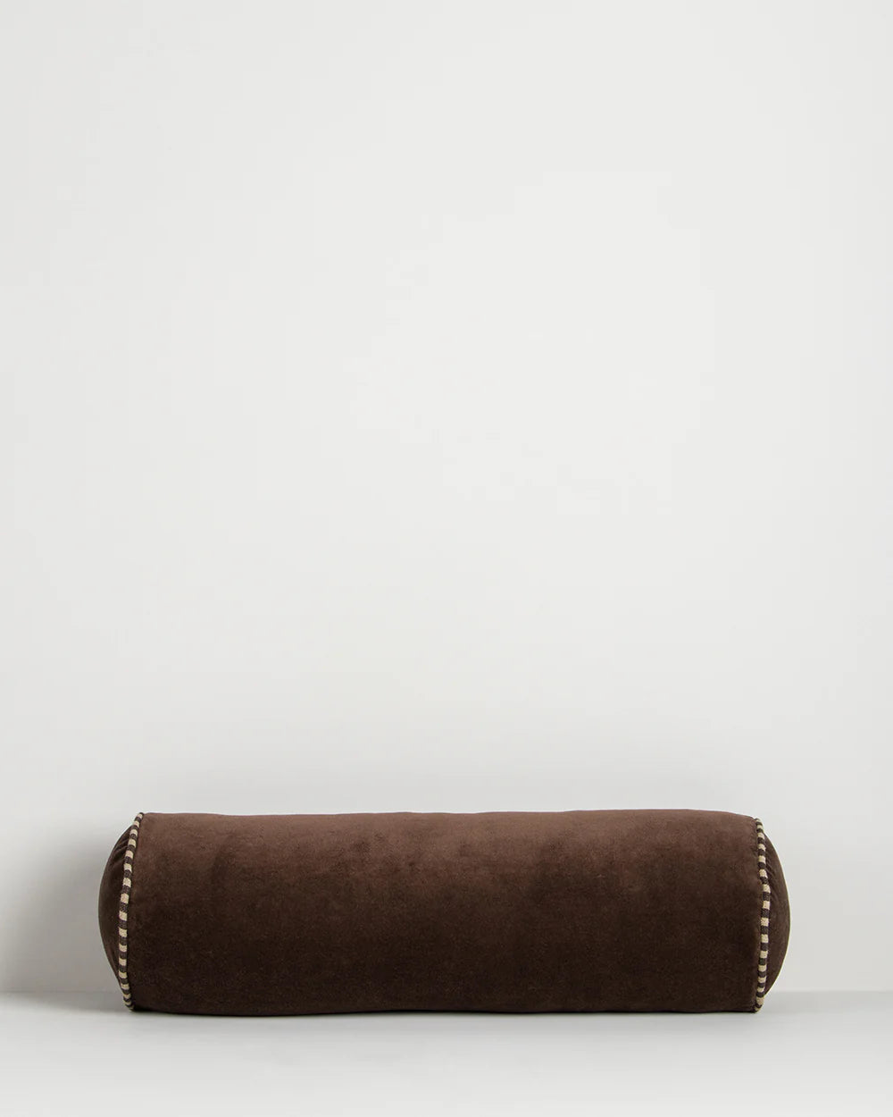 Baya Elliot Bolster Cushion Cover - Chocolate