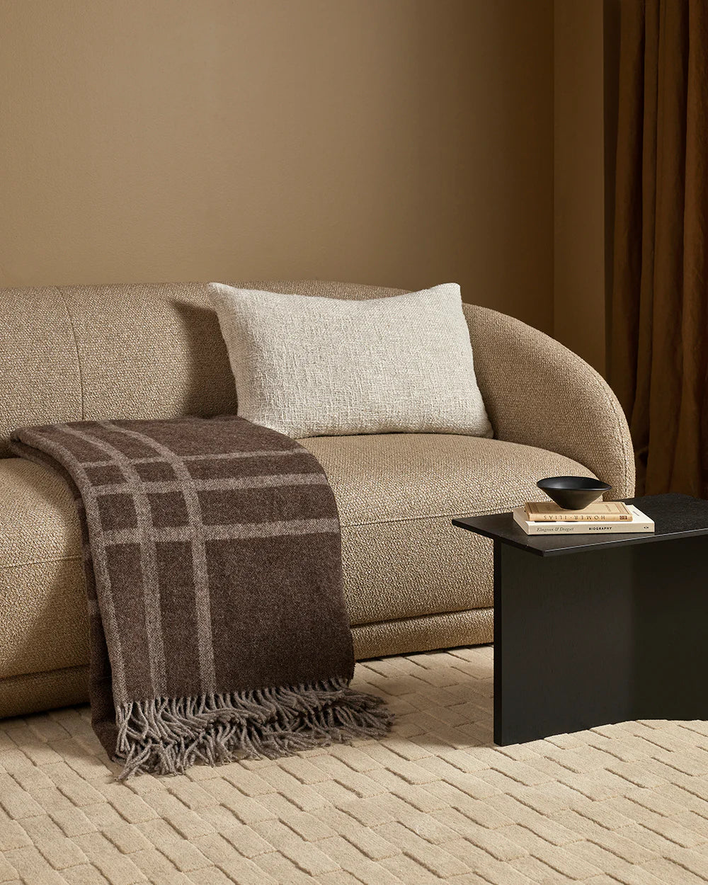 Baya Fiordland Throw - Walnut