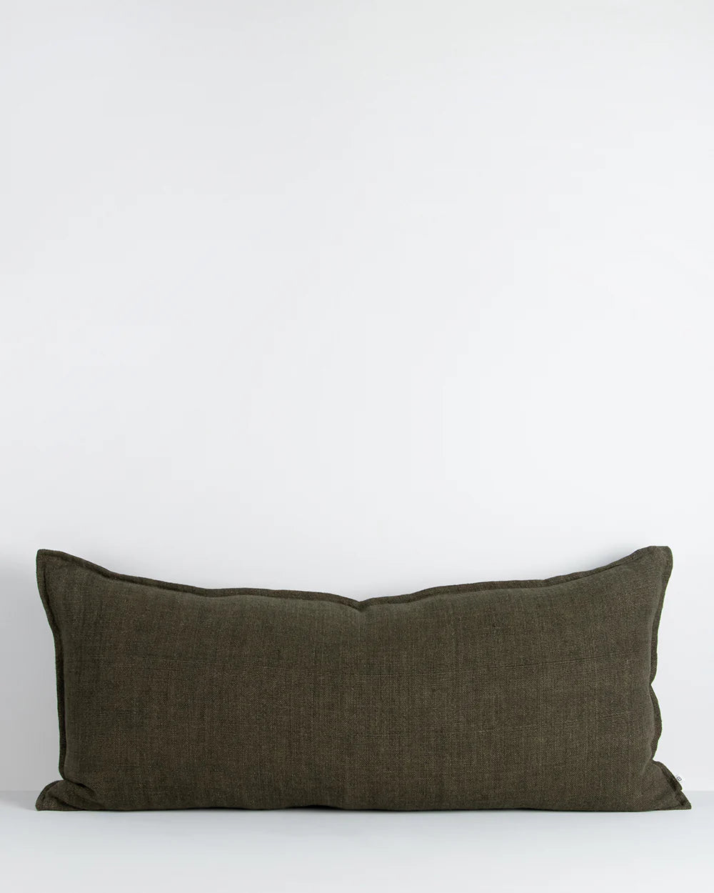 Baya Flaxmill Lumbar Cushion - Moss