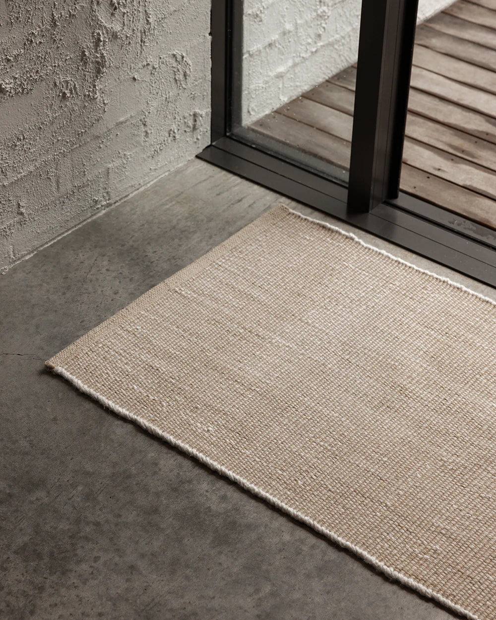 Baya Lonsdale Entrance Mat - Almond