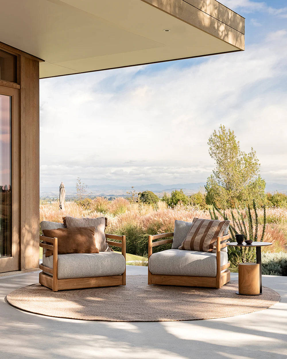 Baya Orion Outdoor Cushion Cover - Amber