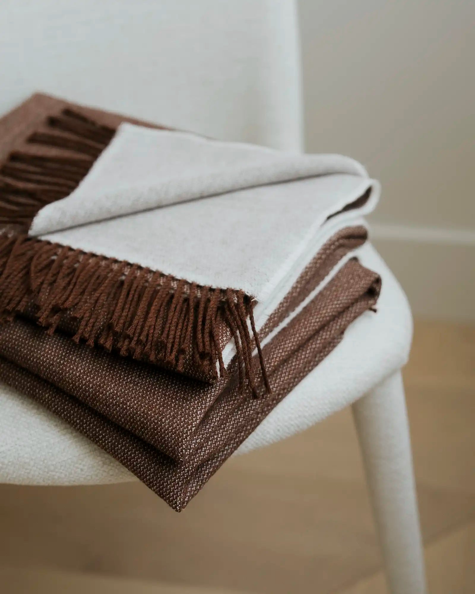 Weave Harris Throw - Acorn