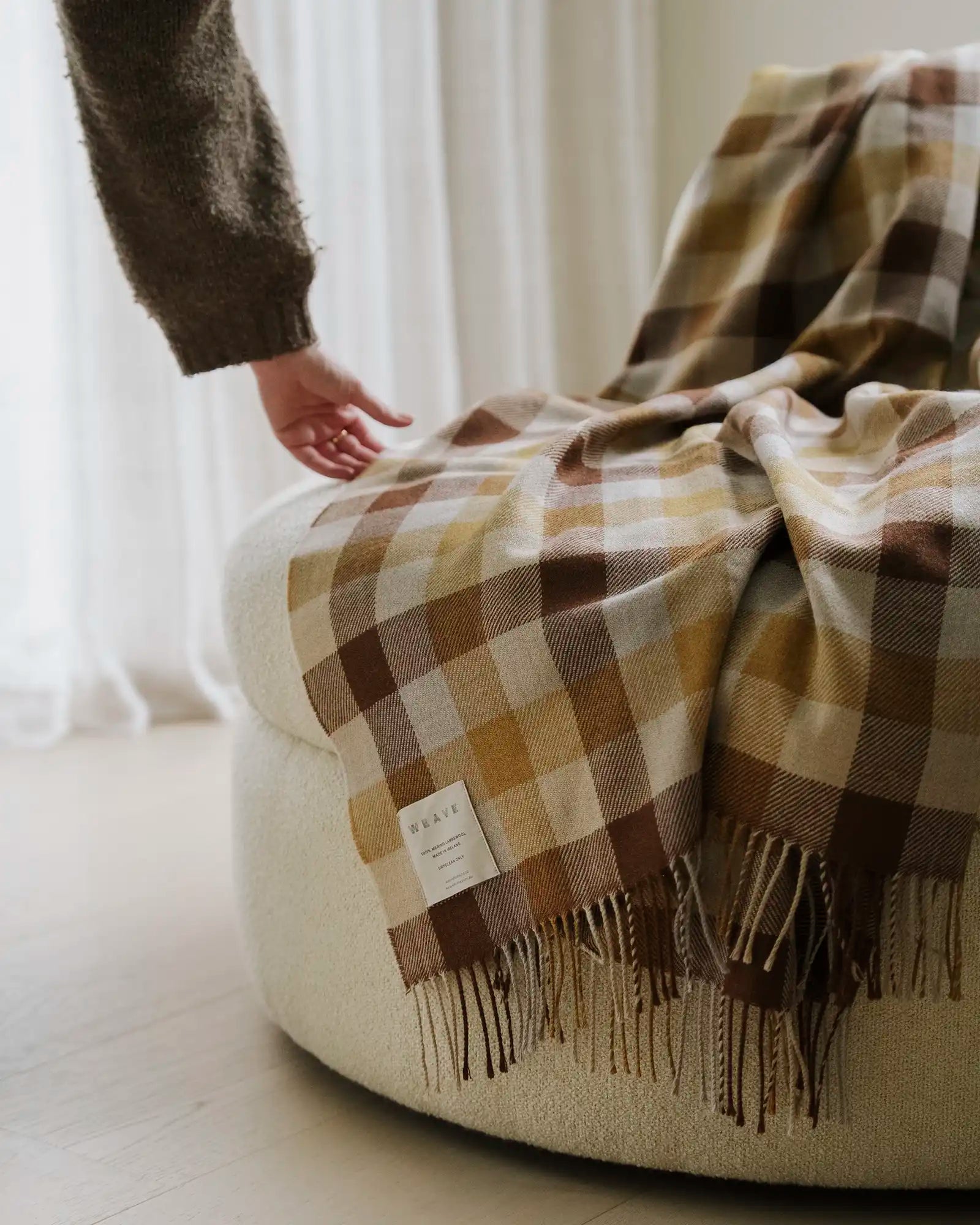 Weave Caldwell Throw - Autumn (Pre Order - Shipping from August)