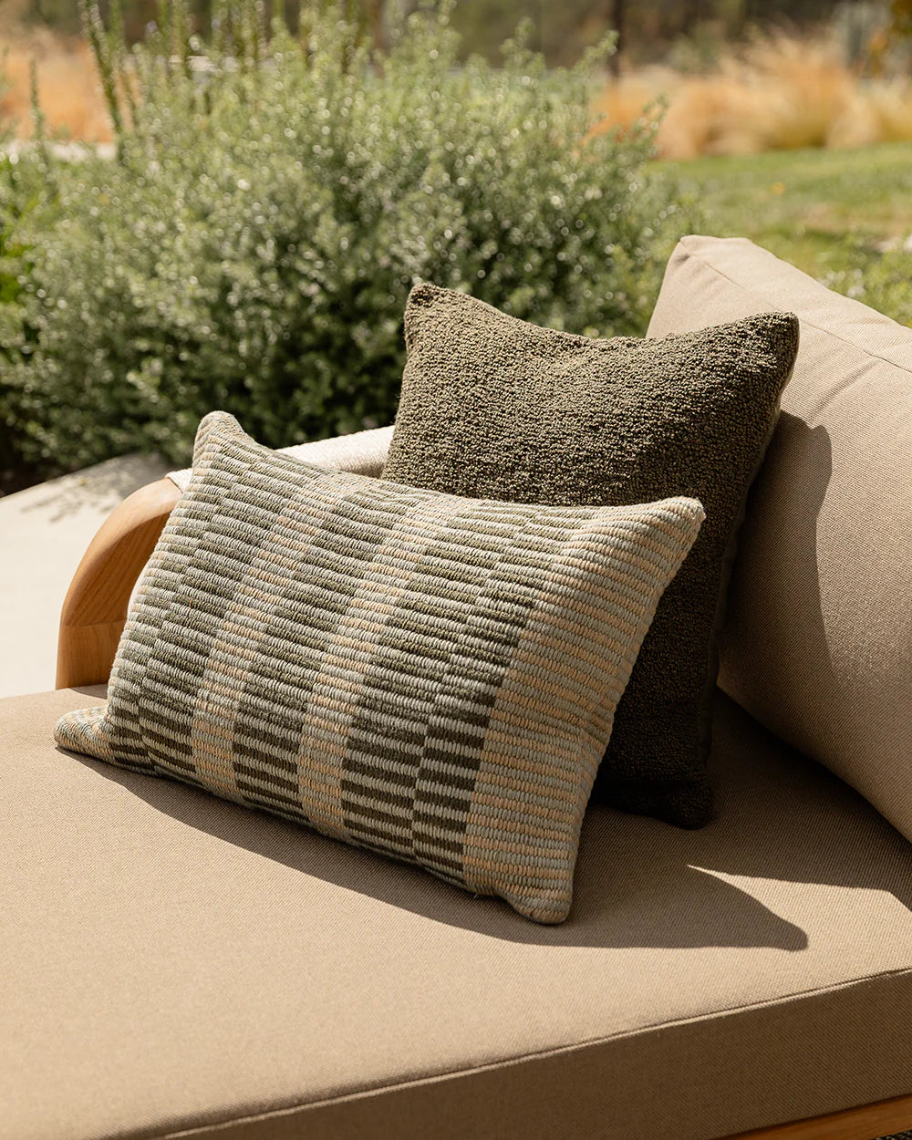 Baya Sol Outdoor Cushion Cover - Moss