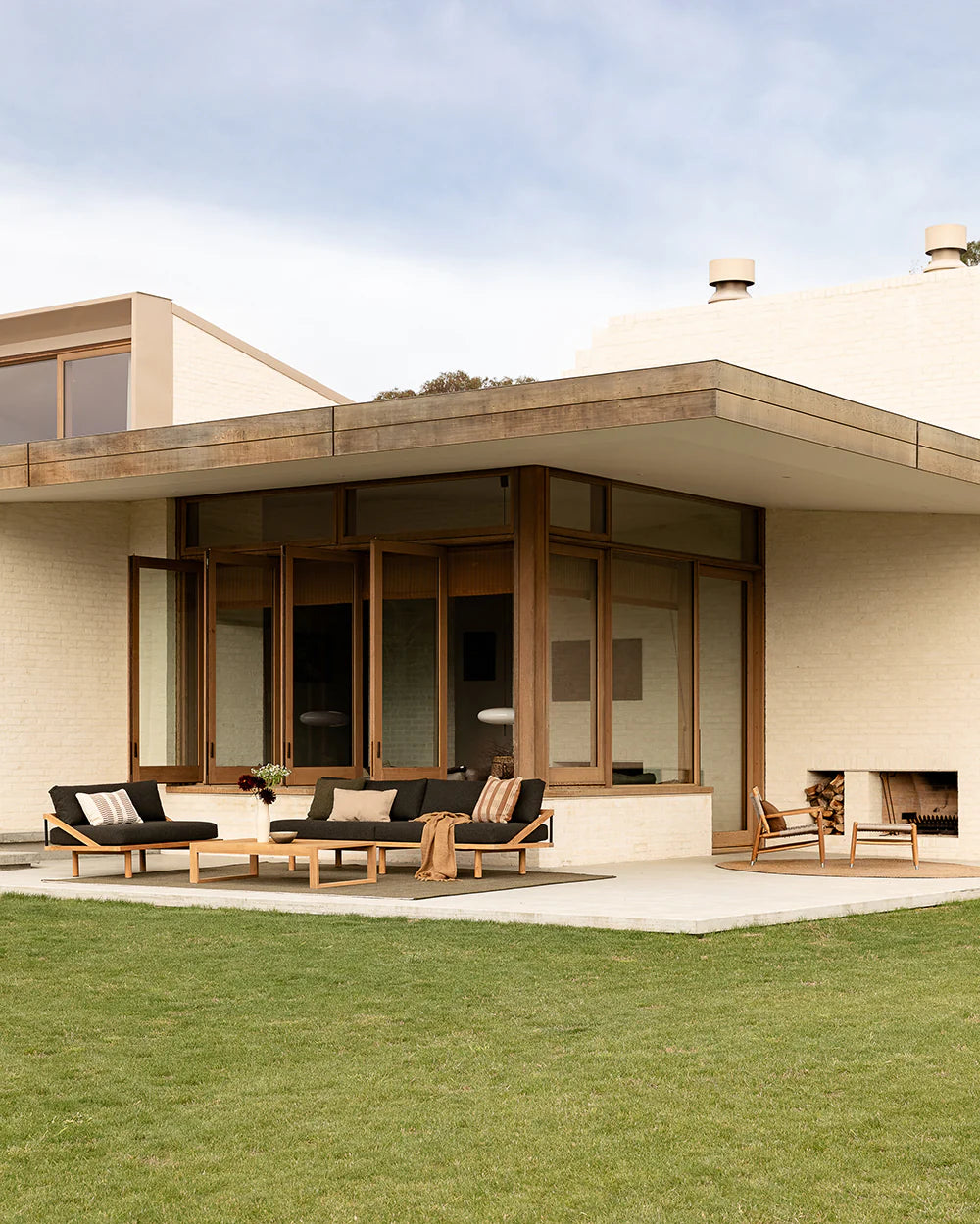 Baya Sol Outdoor Cushion Cover - Terracotta