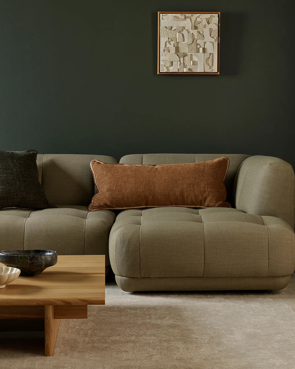 Baya Sutton Lodge Cushion - Praline