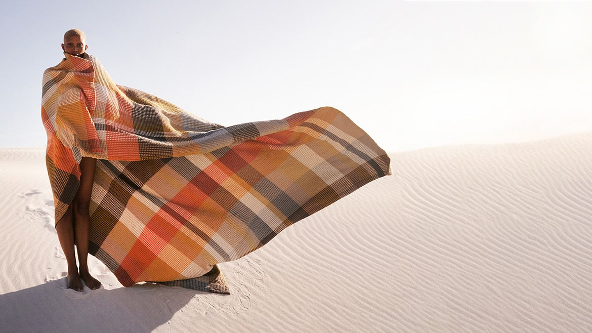 Mungo Vrou-Vrou Blanket - Cedarwood