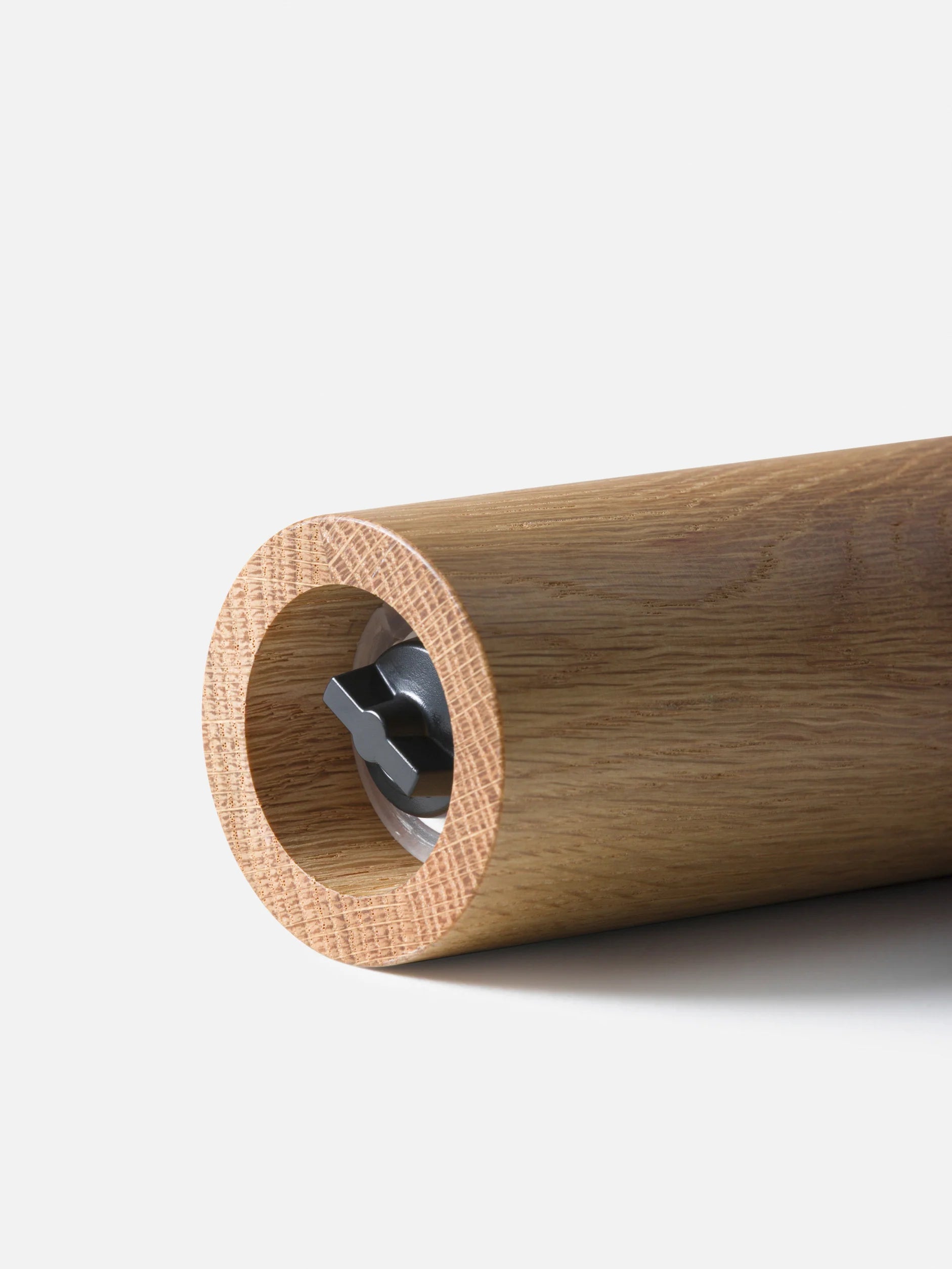 Citta Pinch Salt & Pepper Mill Set - Oak & Black