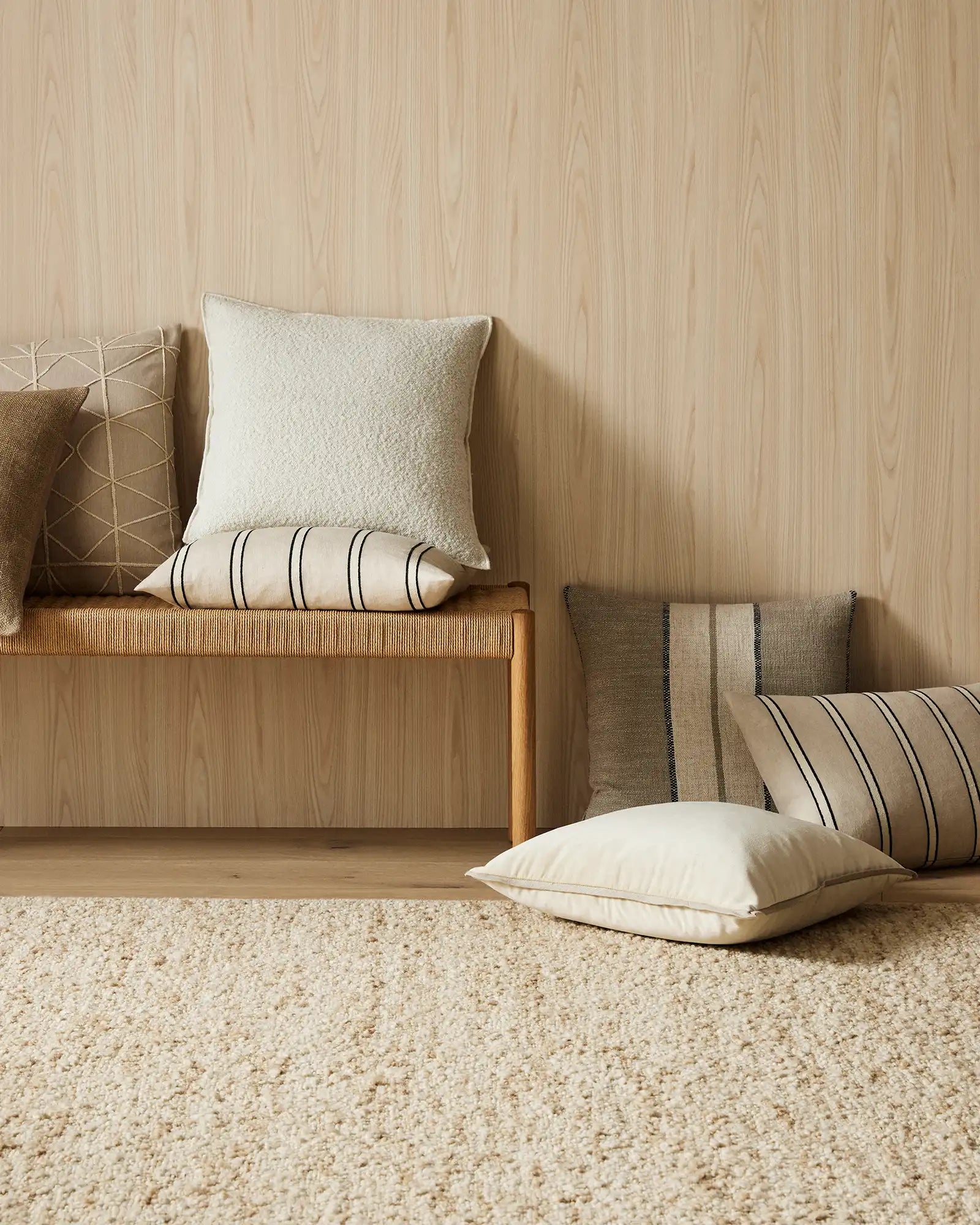 Weave Ottavio Cushion Cover - Natural