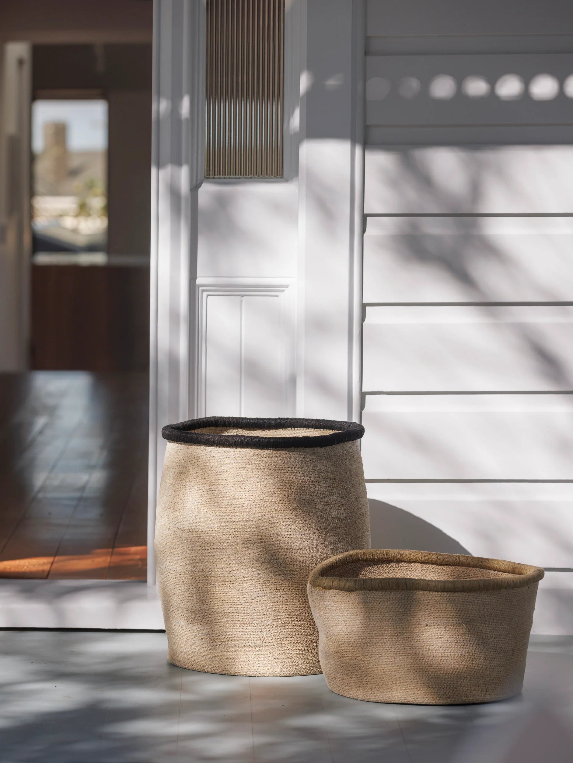 Citta Arena Basket - Natural & Blue Black
