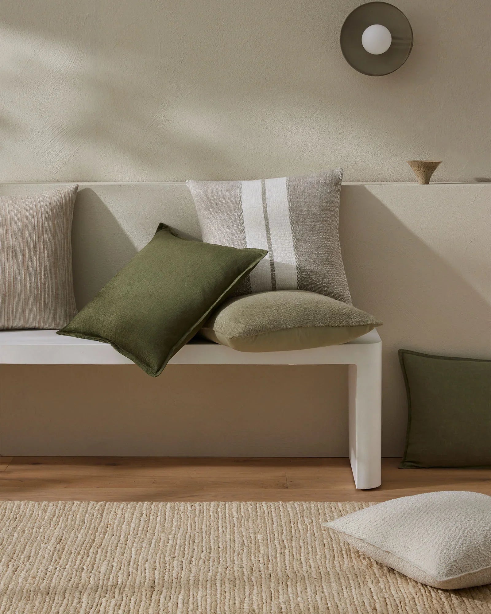 Weave Ottavio Cushion Cover - Laurel