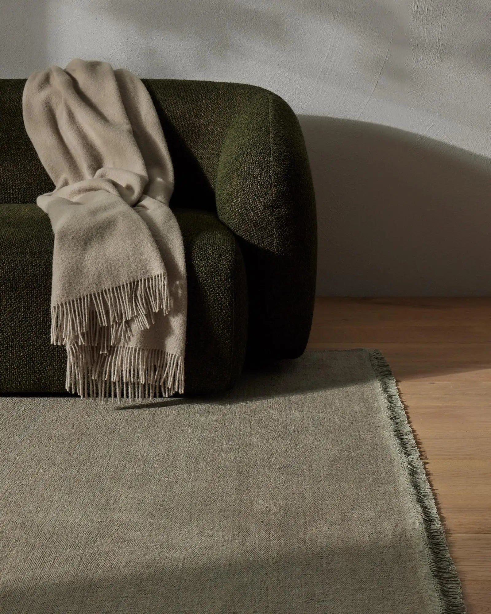 Weave - Nevis Throw - Limestone