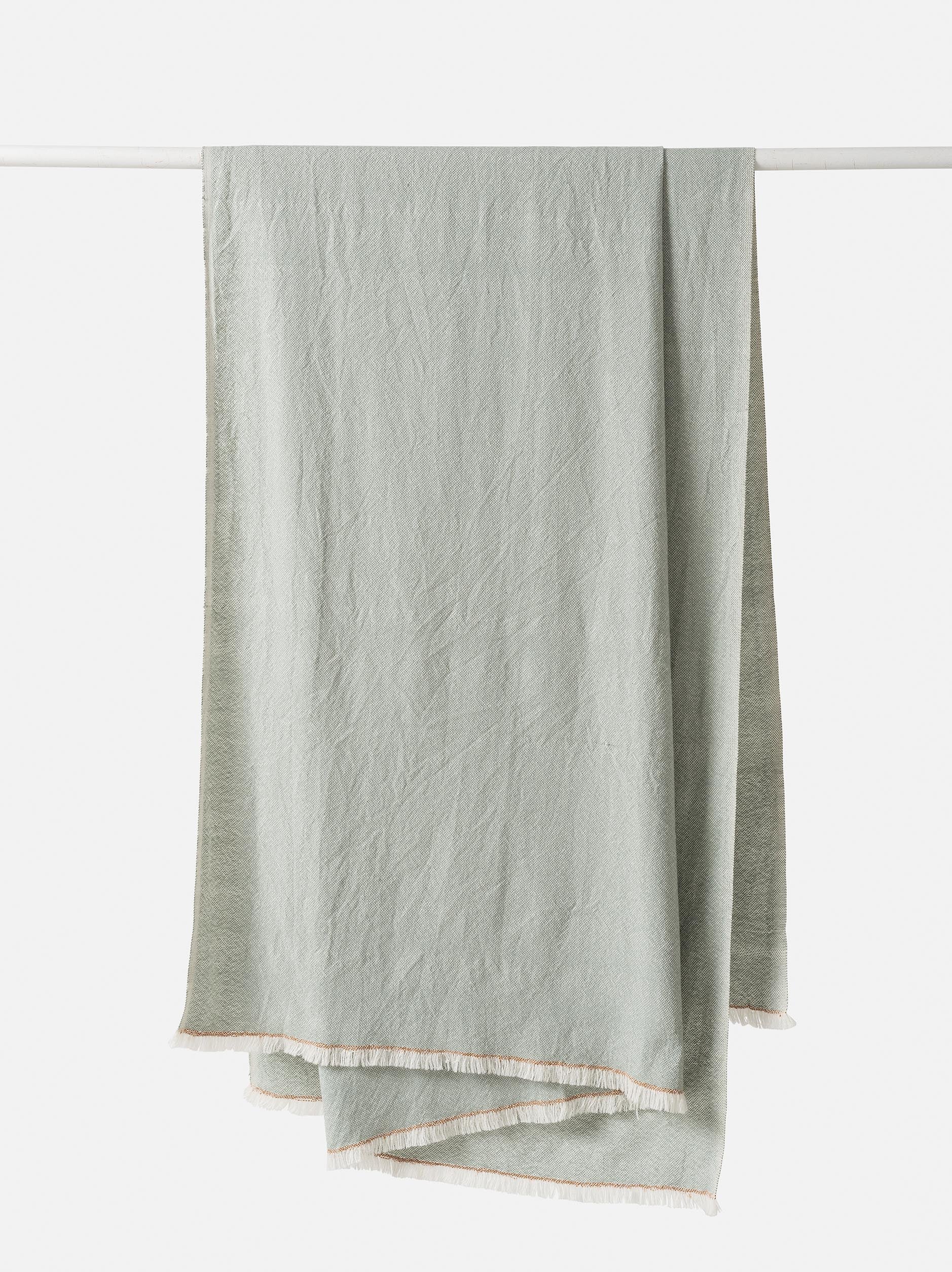 Citta Morris Throw - Cloud & Orange Peel