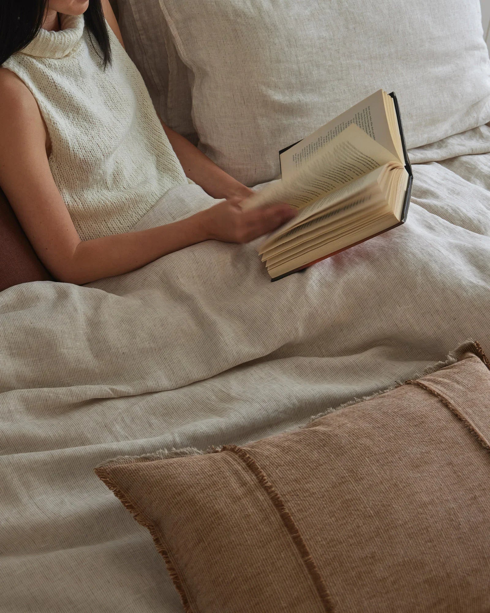 Weave Sova Duvet Cover - Savanna Pinstripe