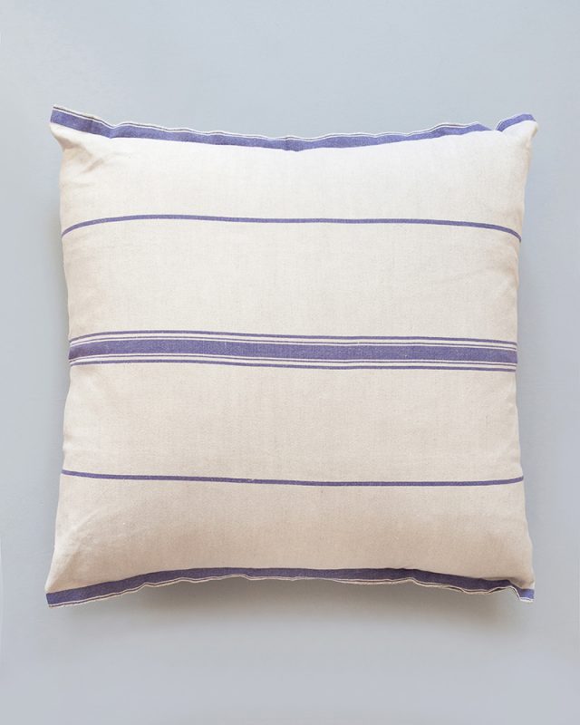 Mungo Lisburn Linen & Cotton Cushion Cover - All Blue