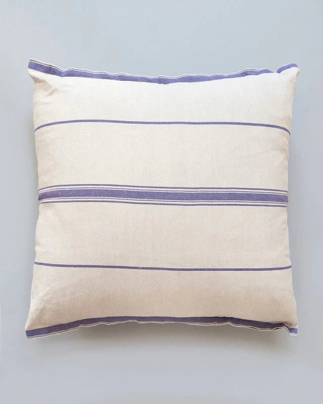 Mungo Lisburn Cushion Cover - Blue Stripe