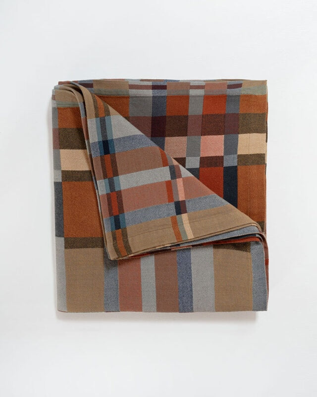 Mungo Double Cloth Cotton Throw - Karoo