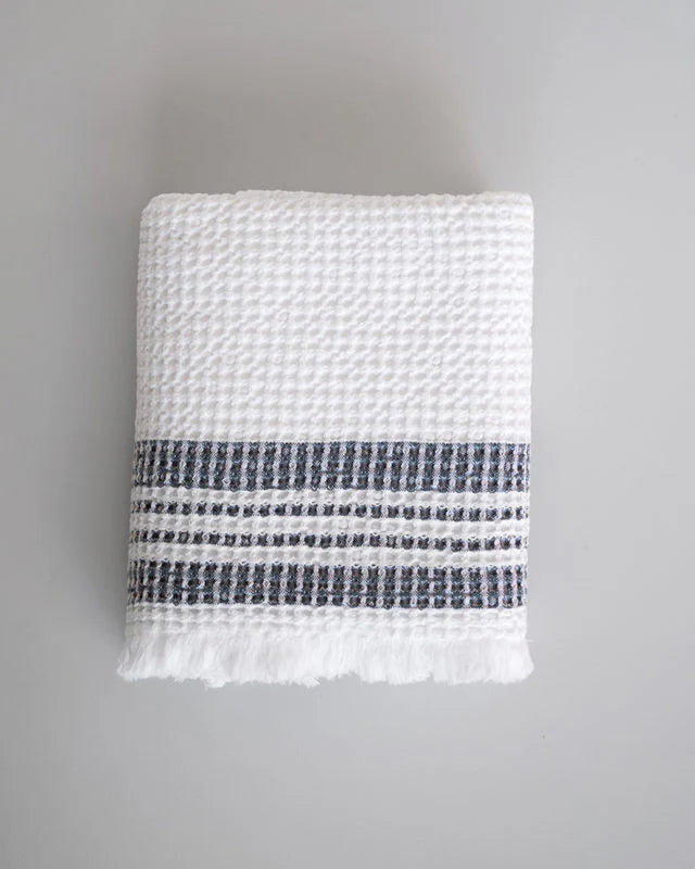 Mungo Waffle Bath Sheet - Ink