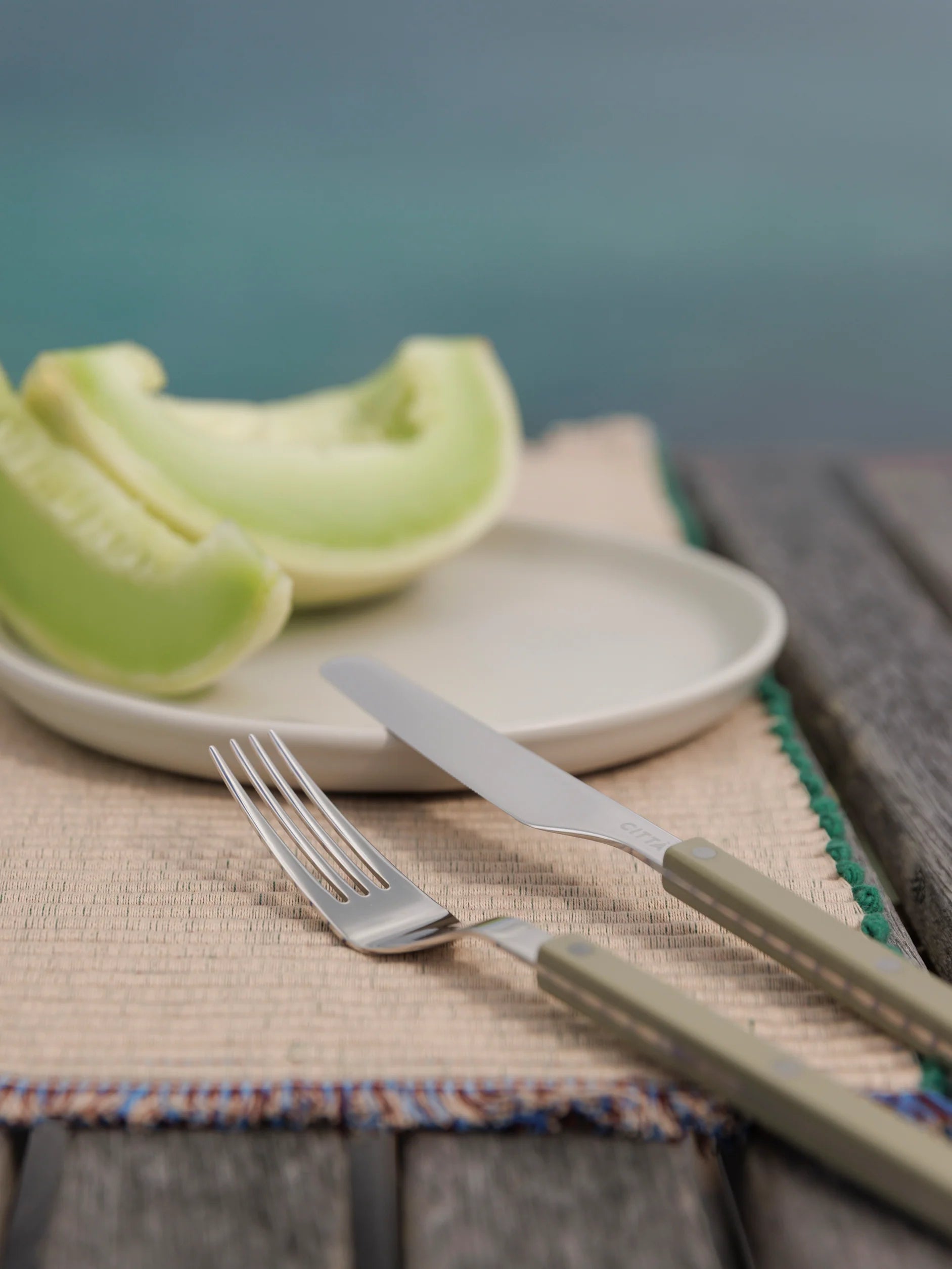 Citta Tavolo 16 Piece Cutlery Set - Sage