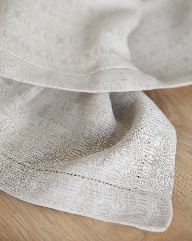 Mungo Cloverleaf Napkins - Natural