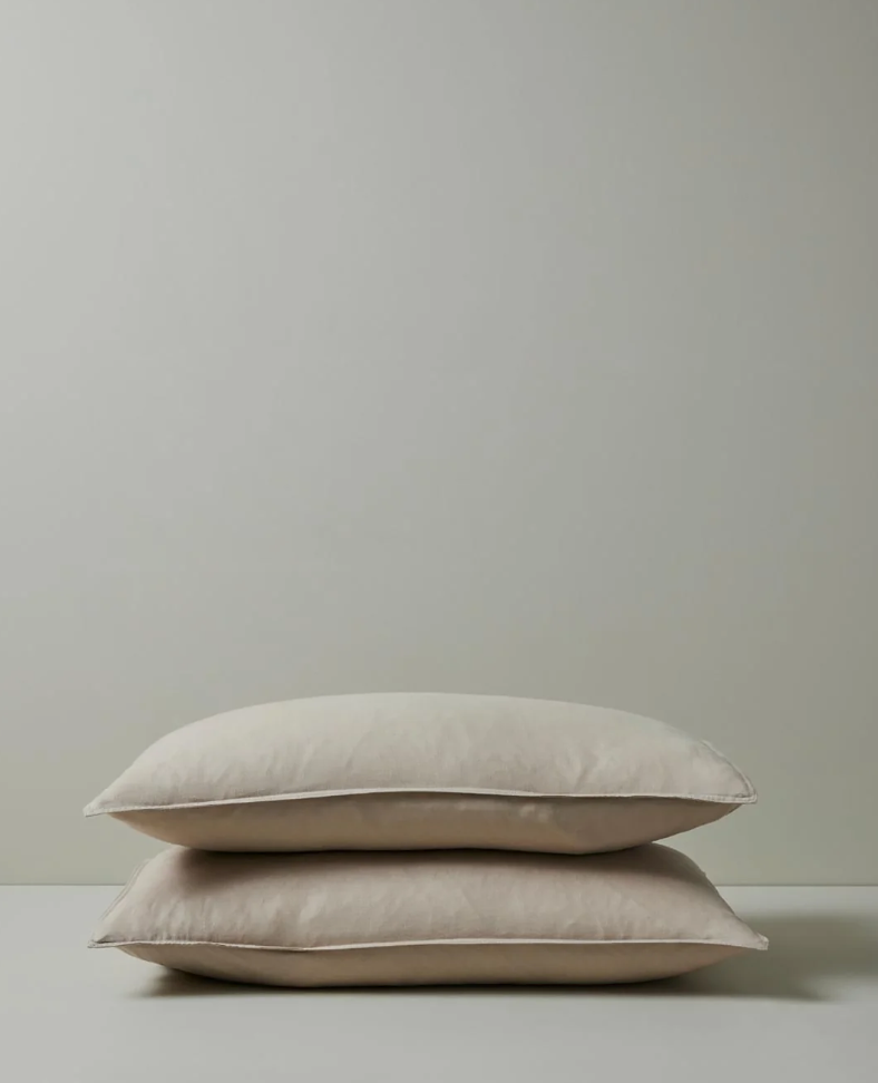Weave Ravello Pillowcase Set - Shell
