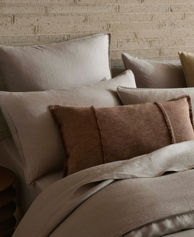 Ravello Pillowcase Set - Pebble