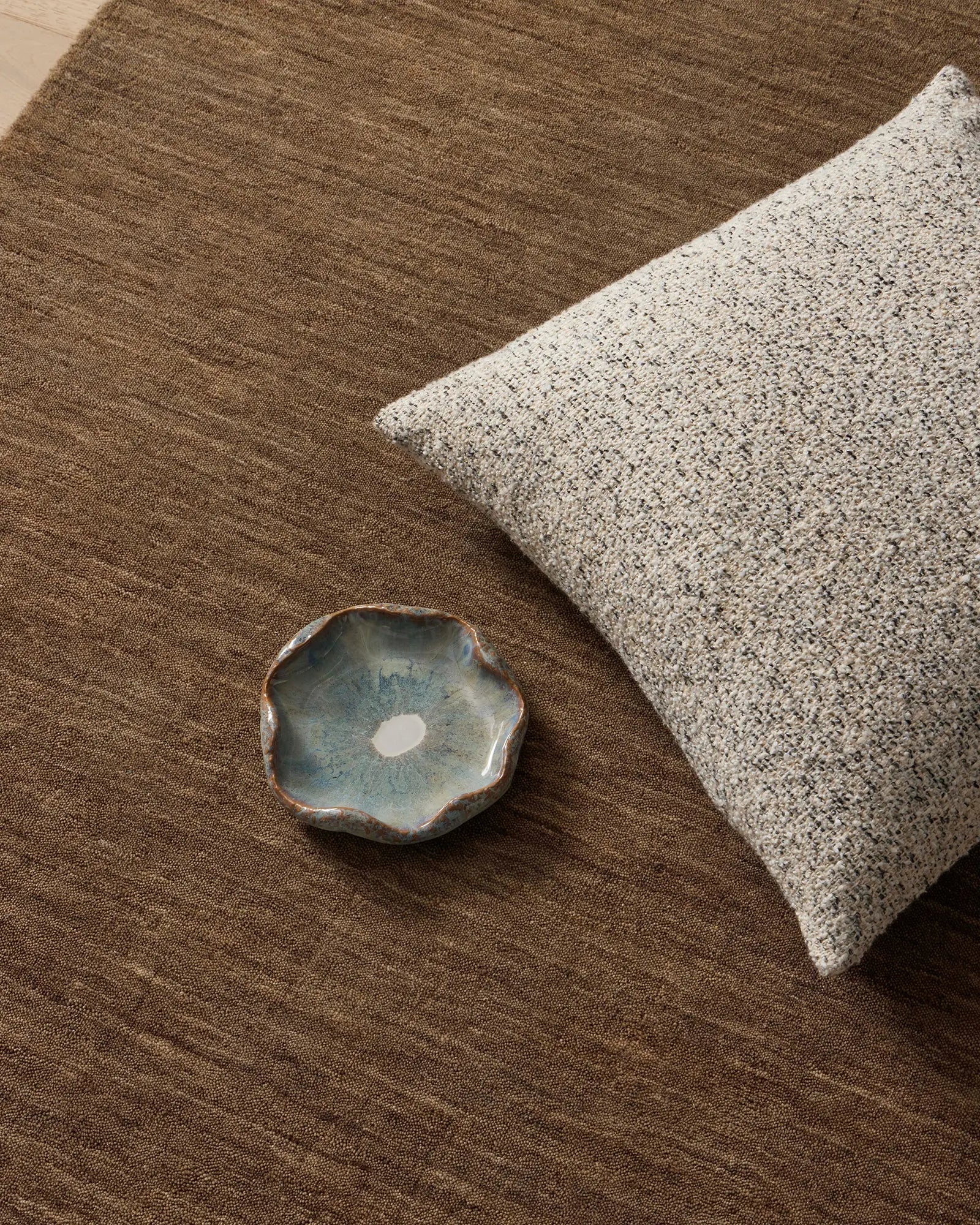 Weave Silvio Floor Rug - Walnut