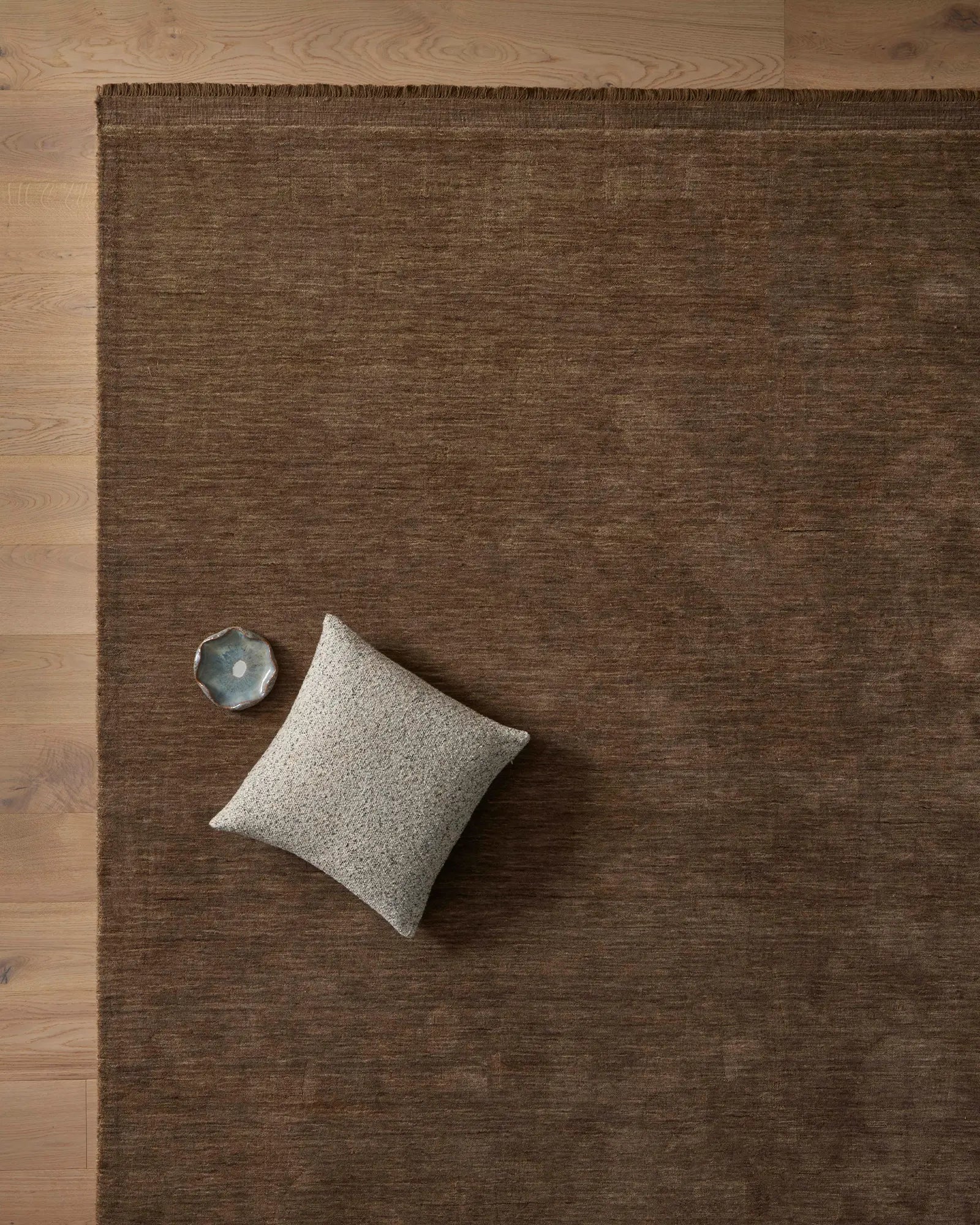 Weave Silvio Floor Rug - Walnut