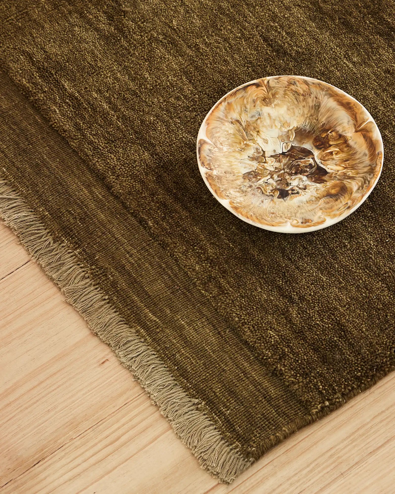 Weave Silvio Floor Rug - Oakmoss