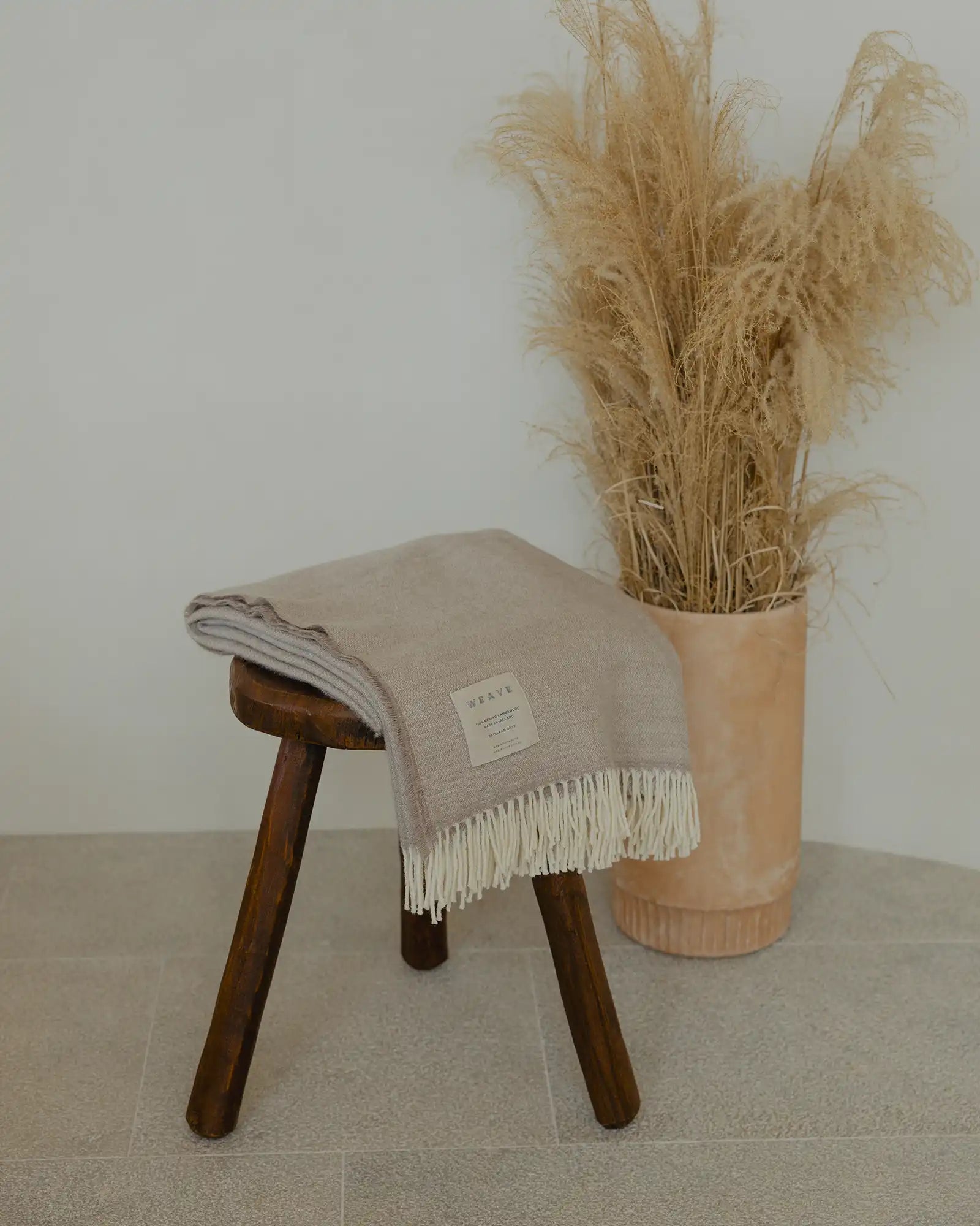 Weave - Harris Throw - Natural
