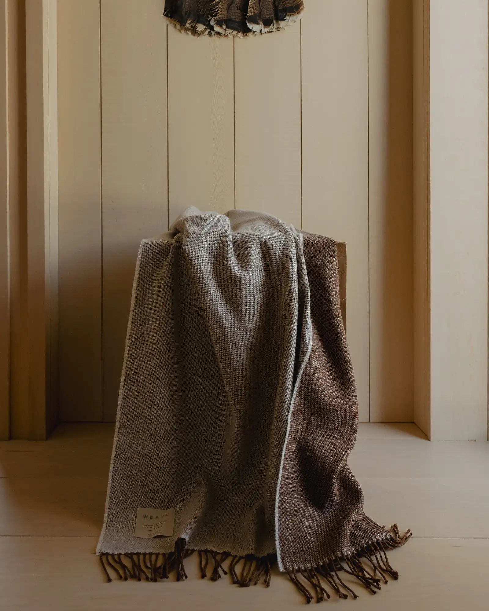 Weave - Harris Throw - Acorn