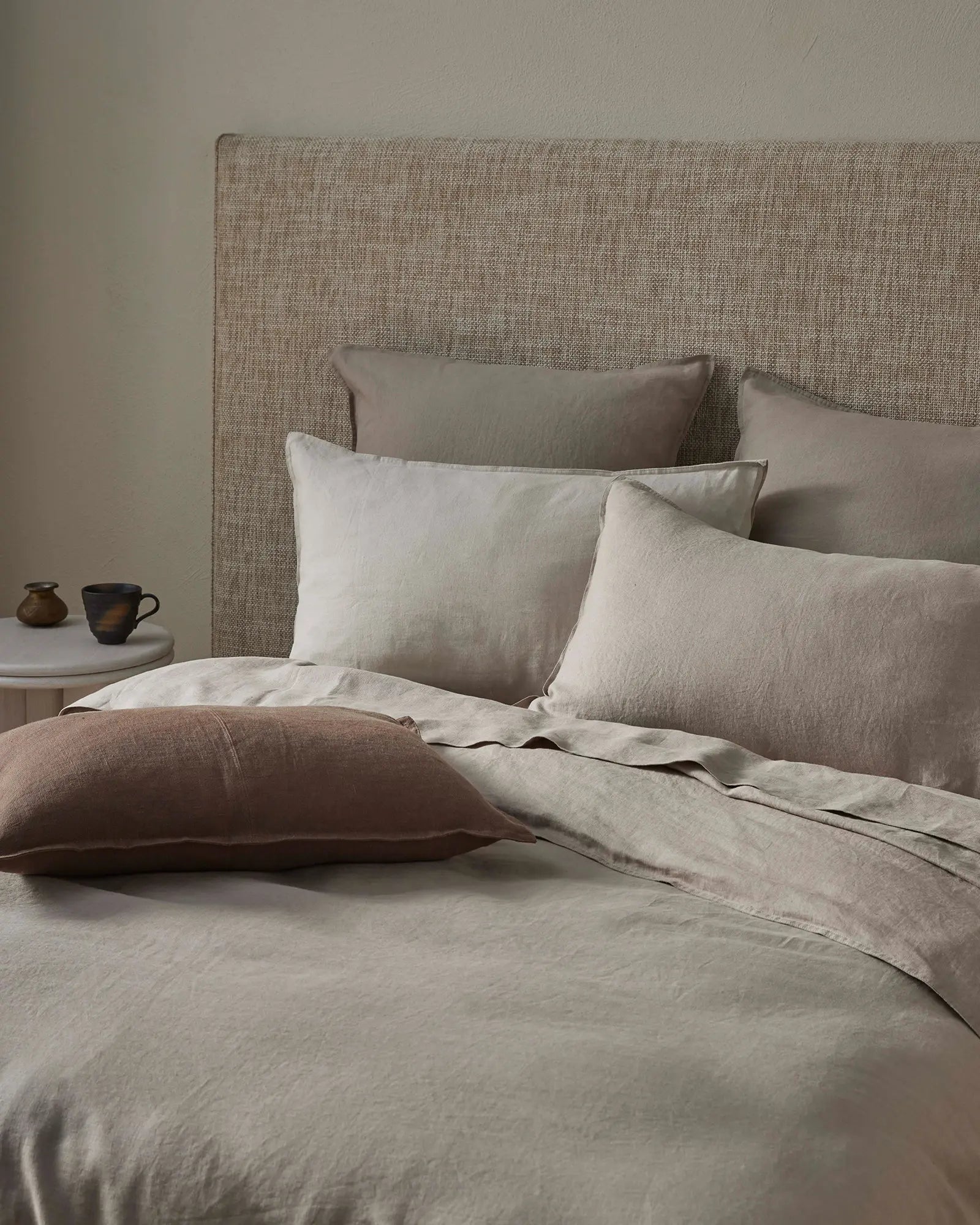 Weave Ravello Duvet Cover - Pebble
