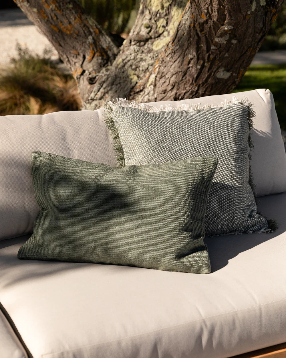 Baya Clipper Outdoor Cushion Cover - Eucalyptus