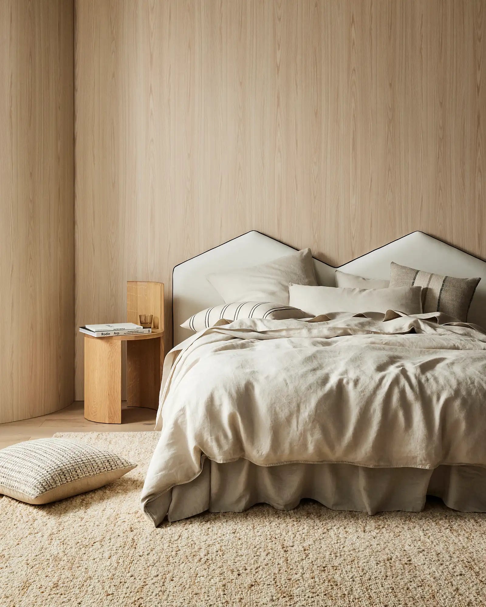 Weave Ravello Duvet Cover - Bone