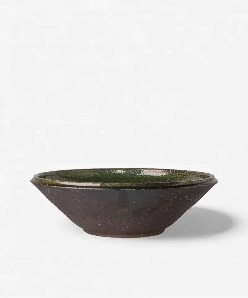 French Country Large Romano Bowl - Green