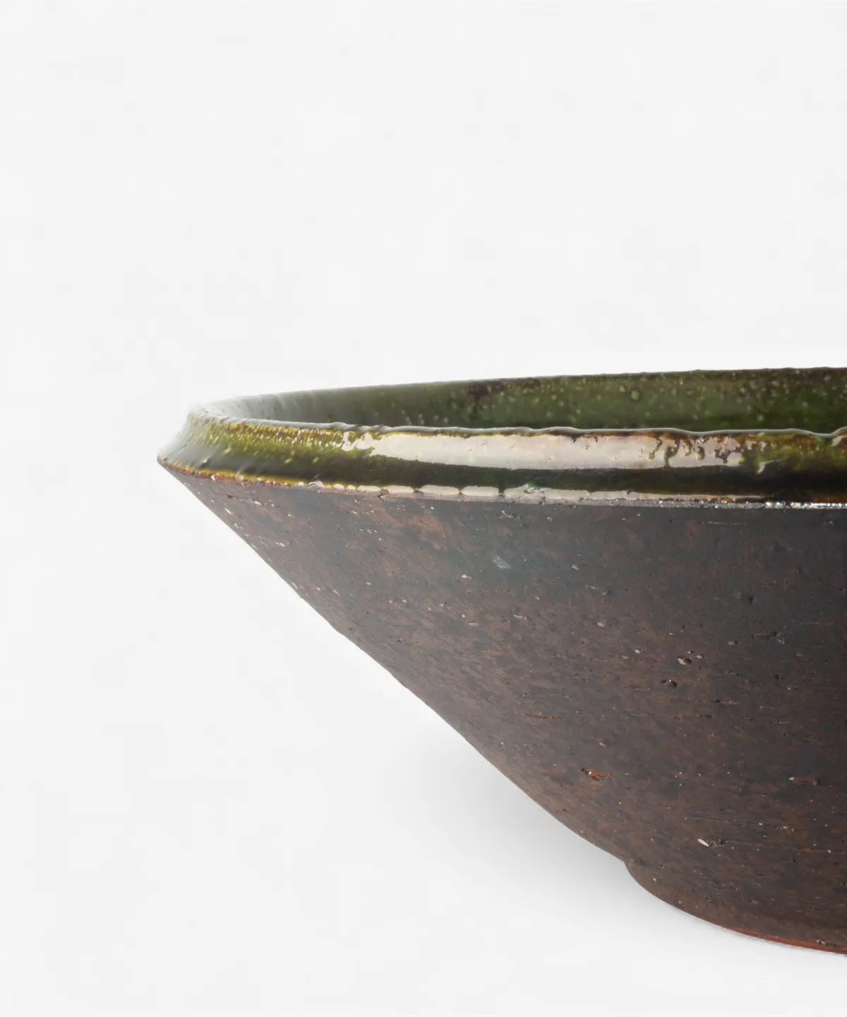 French Country Large Romano Bowl - Green