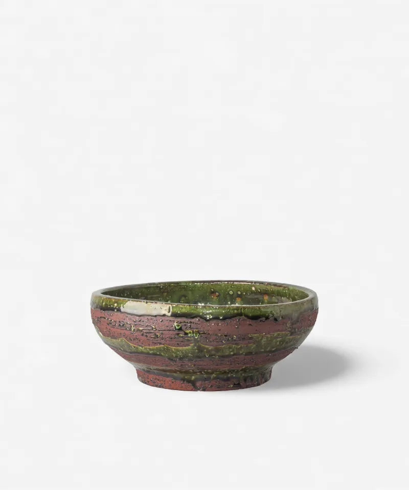 French Country Small Romano Bowl - Green